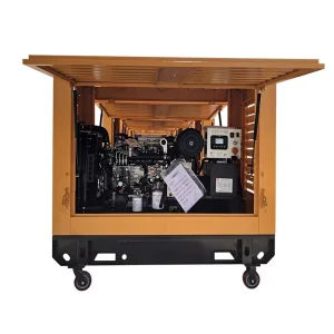 Yuchai YC4V45Z D20 24KW 30KVA Super Silent Type Rain Shelter Rain Canopy With ATS Water Cooled Diesel Generator Genset 3 Phase