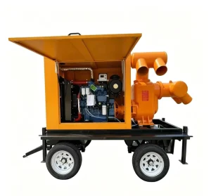 Yuchai YC6B180L D20 120KW 150KVA Water Pump Diesel Generator Set Genset Super Silent Trailer Mobile Diesel Three Phase with ATS