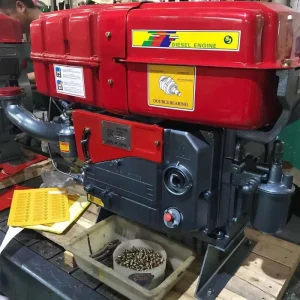 ZH1130 4 Stroke Single Cylinder Water Cooled Diesel Engine 25HP Electric Start Strong Power for Farm Mine Use China
