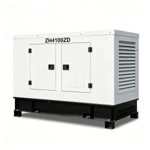ZH4100ZD 40kW Turbocharged Silent Diesel Generator 68dB Low Noise 4 Cylinder Water Cooled Industrial Diesel Generator Set