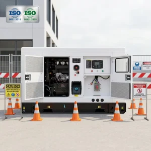 ZH4102ZD Silent Type Diesel Generator 30KW 40KW 50 60HZ Three Phase Industrial Backup Genset