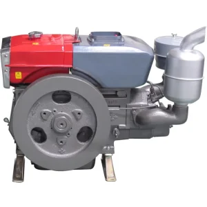 ZS1115 1130 20HP Electric Start Single Cylinder Diesel Engine Water Cooled 4-Stroke for Agricultural Machinery