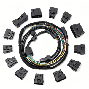 ls1 swap wire 4l60e dbc standalone engine wiring harness with 8 pcs ev1 to ev6 adapters for Automotive 4.8 5.3