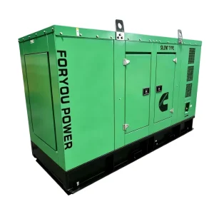 turnkey power plant 110 kva 100 kva diesel generator system commercial short lead time ISO8528 shopping mall backup