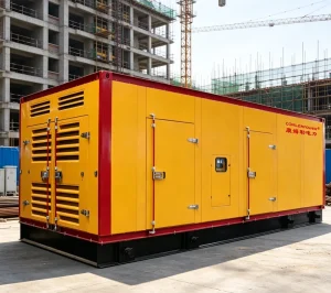 volvo Engine 500kw 600kw 700kw 800kw Diesel Generator Set Container Silent Diesel Generator Set for Construction Site