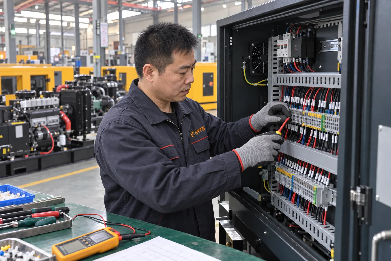 LOONG Control Panel Wiring